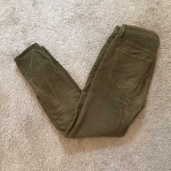 Free People Pants - High waist free people corduroy pants